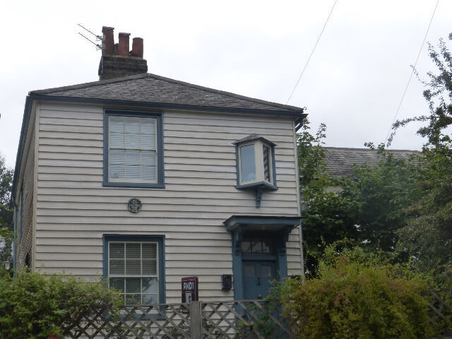 The Tegetmeiers' first home in Muswell Hill, known as "The Bee House"