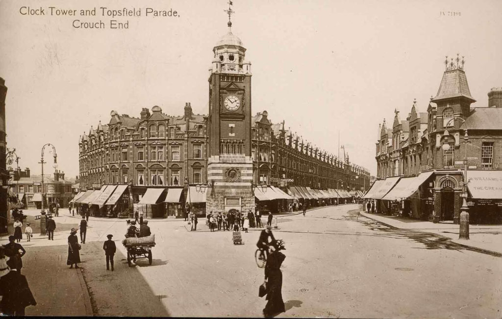 Clock Tower & Topsfield Parade,1895