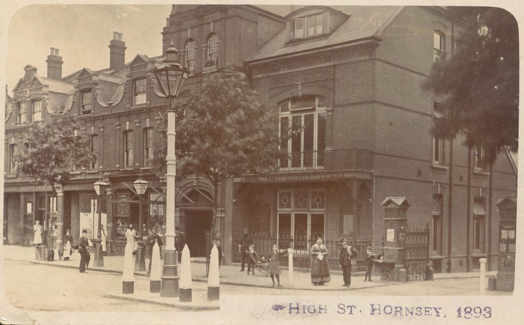 High Street, Hornsey, National Hall built 1888