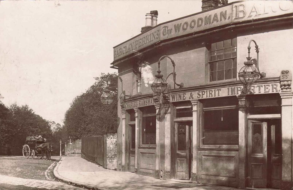 The Woodman, Archway Road,1880s