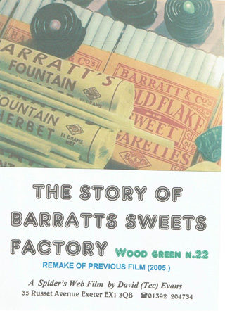 Barratts Sweets Factory DVD cover