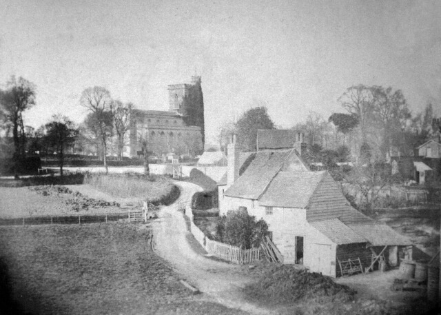 The site of New River Village, circa 1833