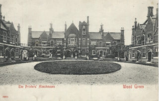 The Printer's Almshouses c.1900