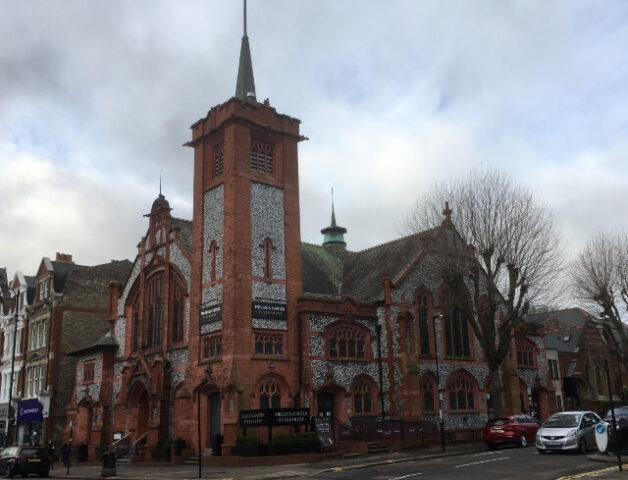 The church building at 87 Muswell Hill Broadway