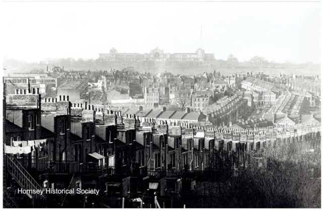 Ally Pally from Hogs Back, 1972