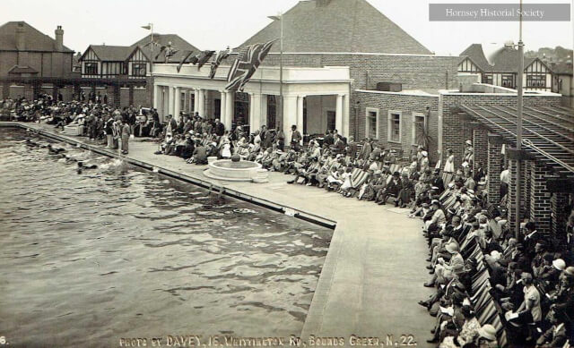 Durnsford Road Lido in Bounds Green