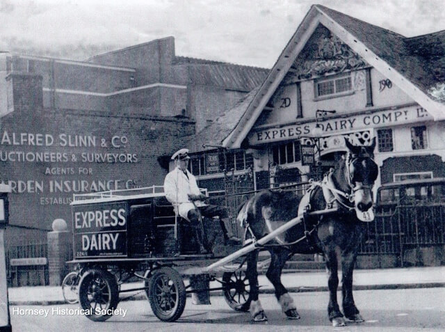 The Express Dairy, Muswell Hill, 1951