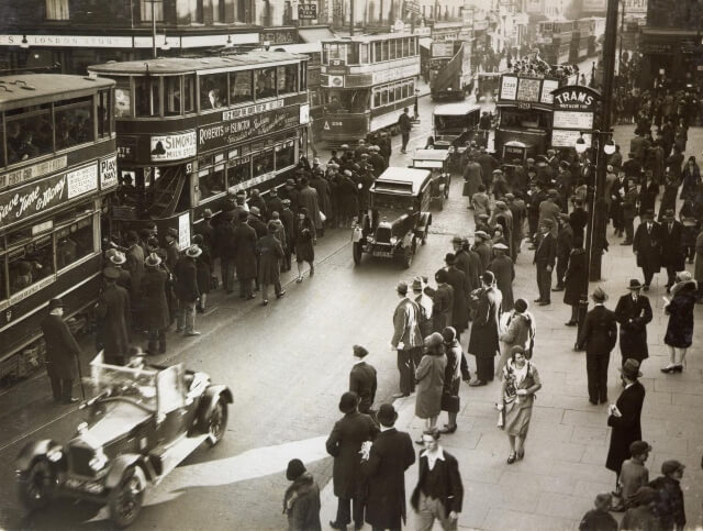 Seven Sisters Road, April 1930
