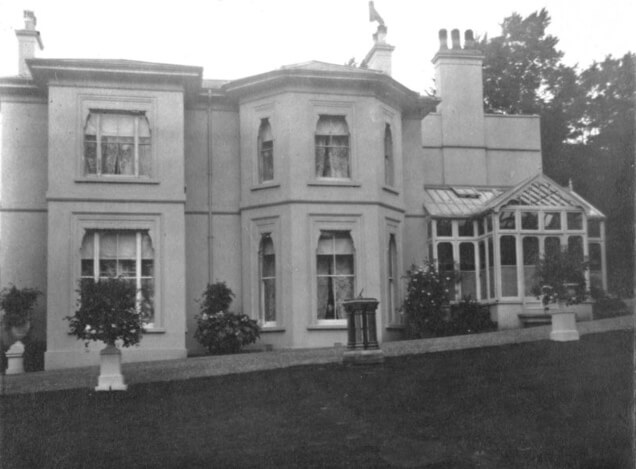 Grove Lodge, 1914