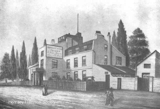 Hornsey Wood Tavern, 1863