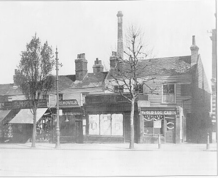 Old Houses, Hornsey High Street, H W Fincham 1910