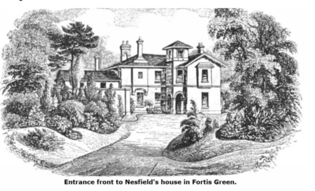 Nesfield's House, Fortis Green