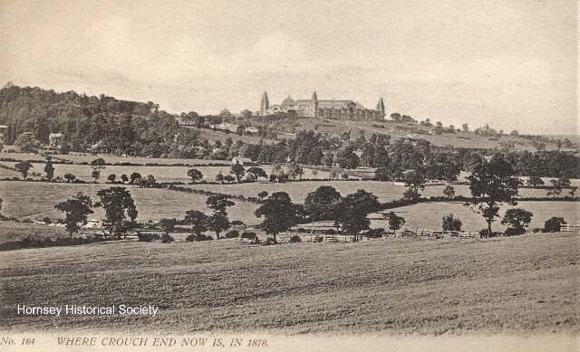 Where Crouch End now is, in 1878