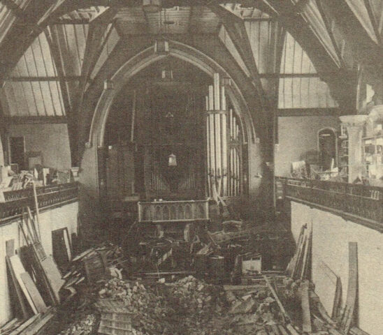 Park Chapel Demolished Interior