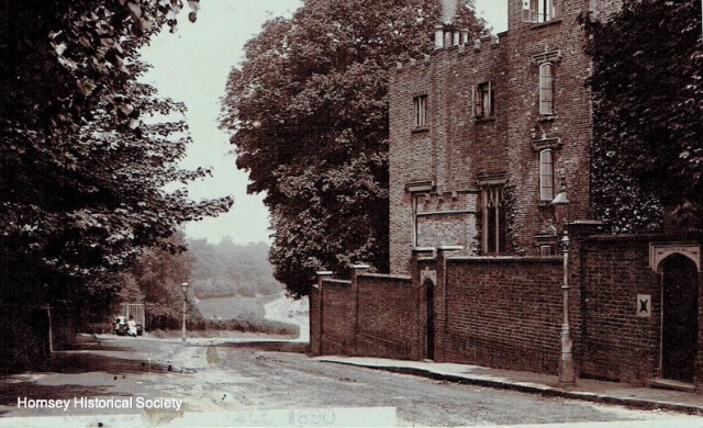 Southwood Hall, Southwood Lane (now Muswell Hill Road), 1890