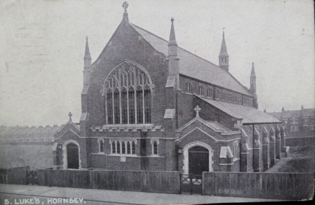 St Luke's Church Mayfield Road, early 1900s