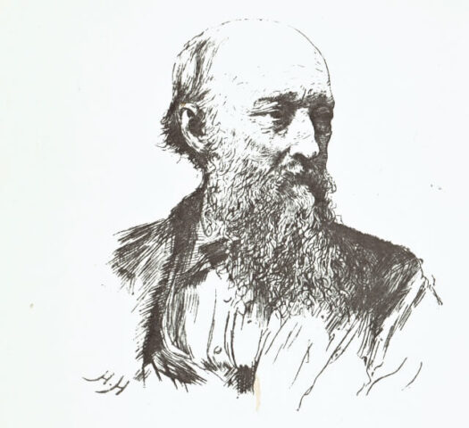 Artists portrait of W B Tegetmeier, 1879