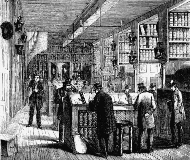 The Prerogative Office, Doctors' Commons, 1860