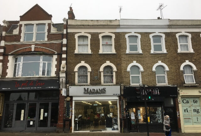 The first Greig shop on Hornsey High Street