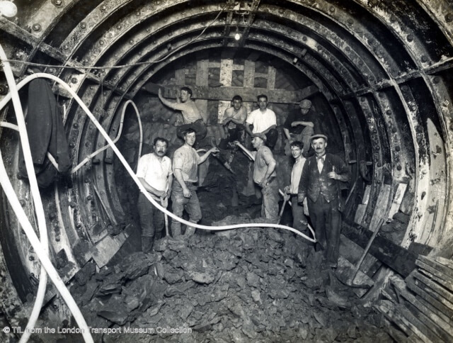 Construction work, north of Manor House, 1930