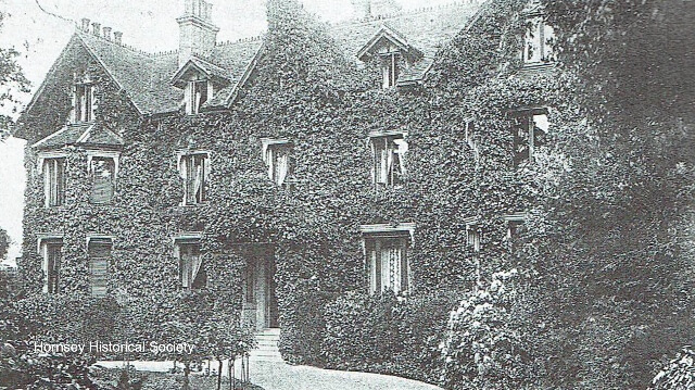 Woodlands frontage, in the late 1880s