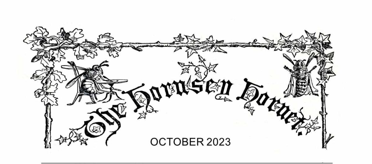 Hornsey Hornet October 2023 masthead